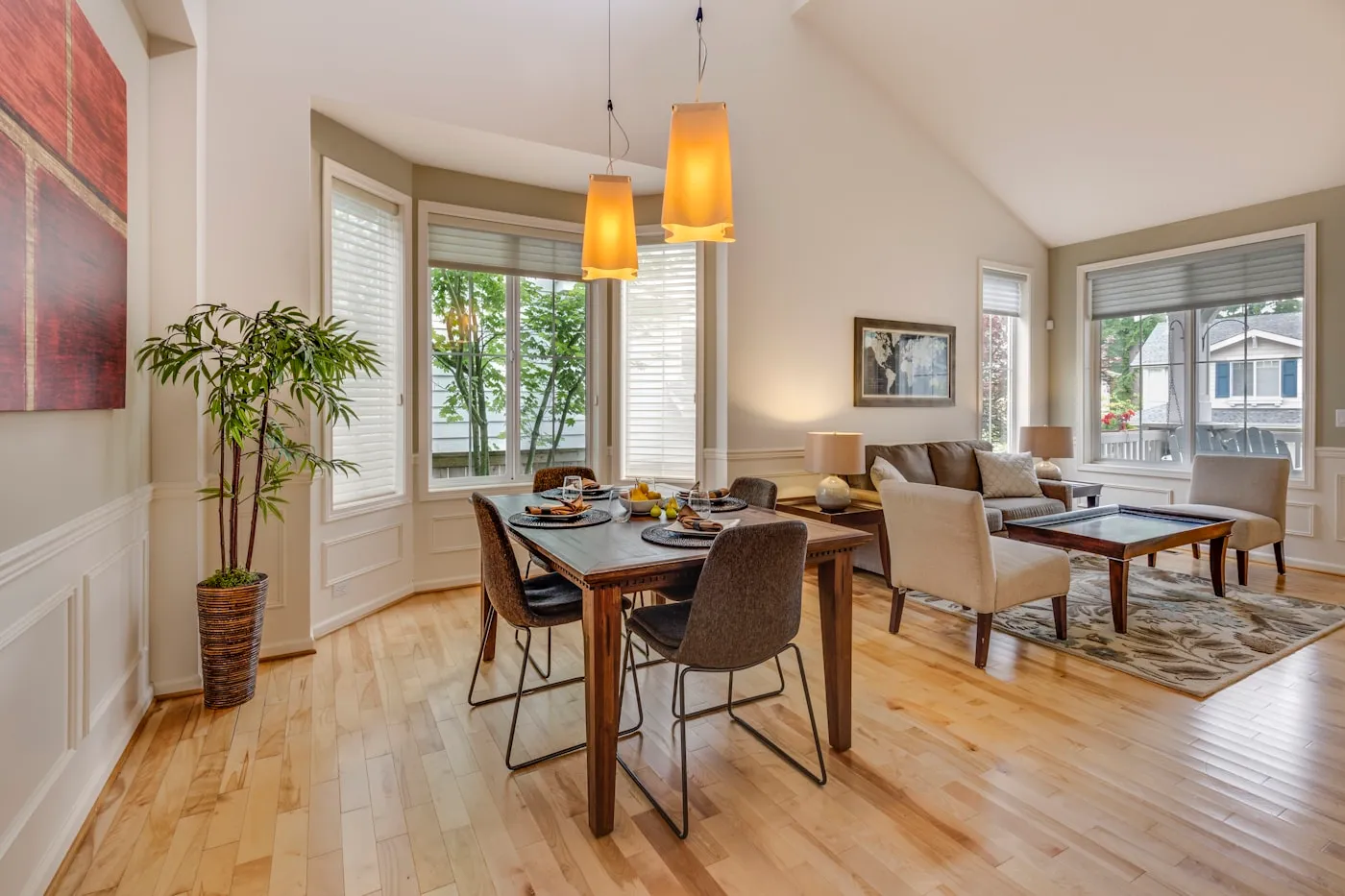 Appartement avant travaux, plateau vide
